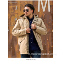 Giacca Parka Mens OEM Custodia all'ingrosso personalizzato